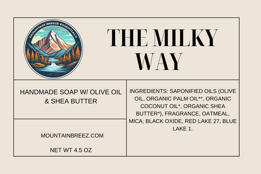 The Milky Way Cold Pressed Bar Soap