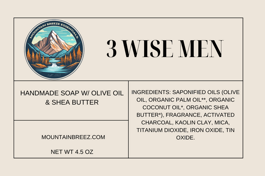The 3 Wise Men Cold Pressed Bar Soap